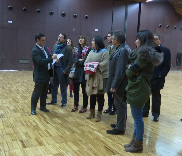 Las obras del auditorio de la playa de Gandia avanzan a buen ritmo