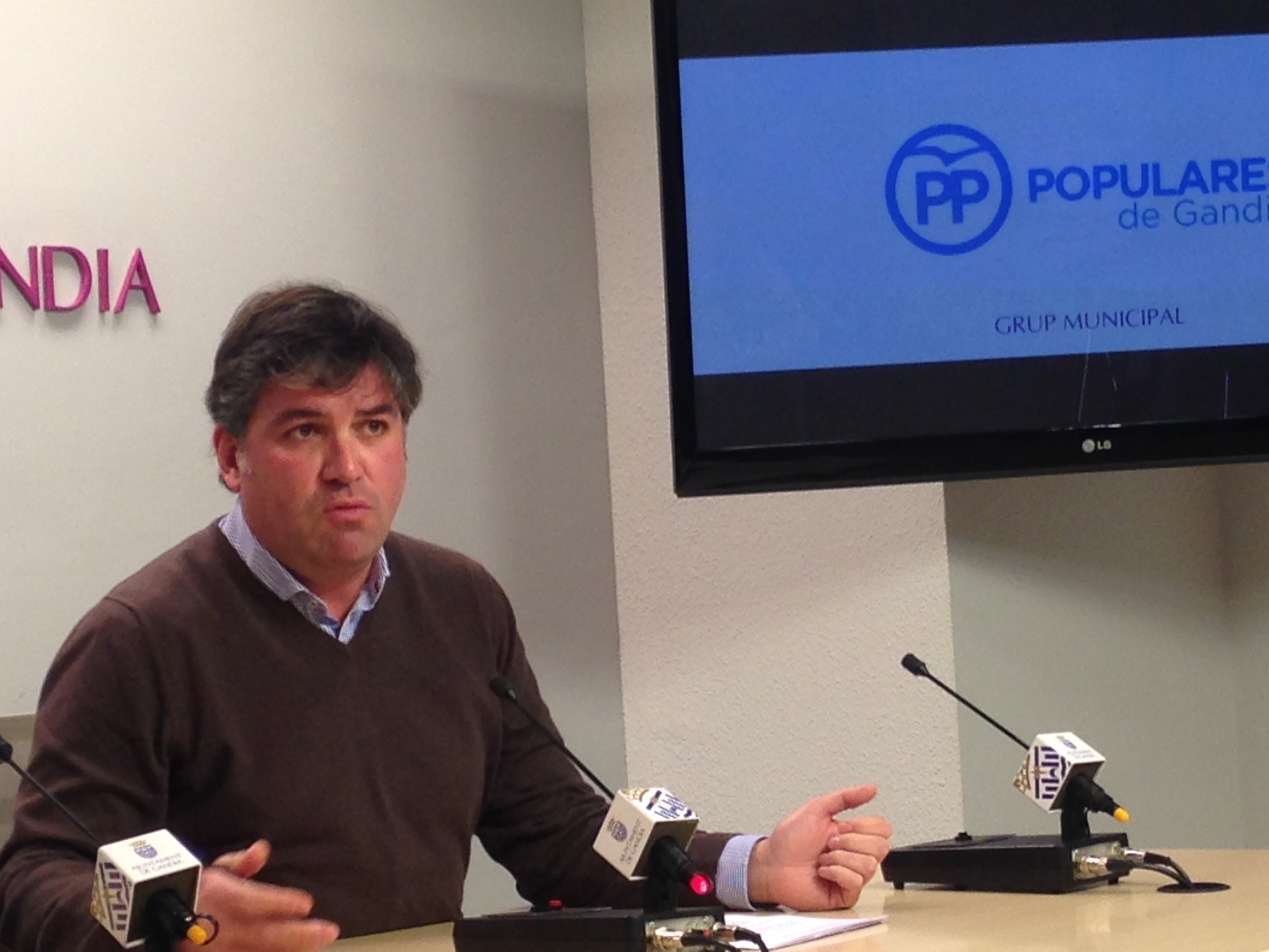 El PP dice que en Gandia se promociona el catalán con dinero público