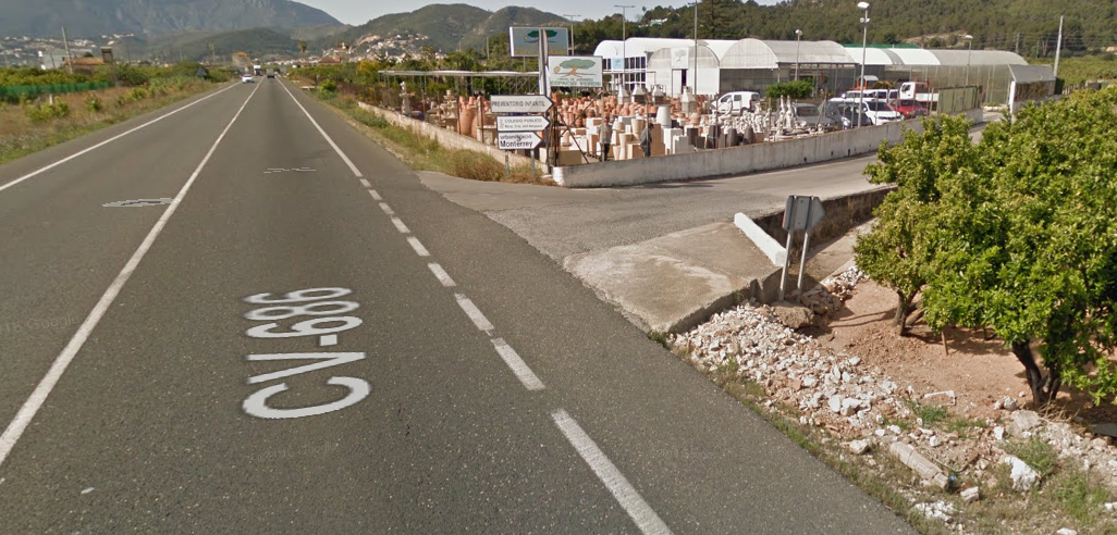 Nueva rotonda para mejorar la seguridad vial del Real de Gandia