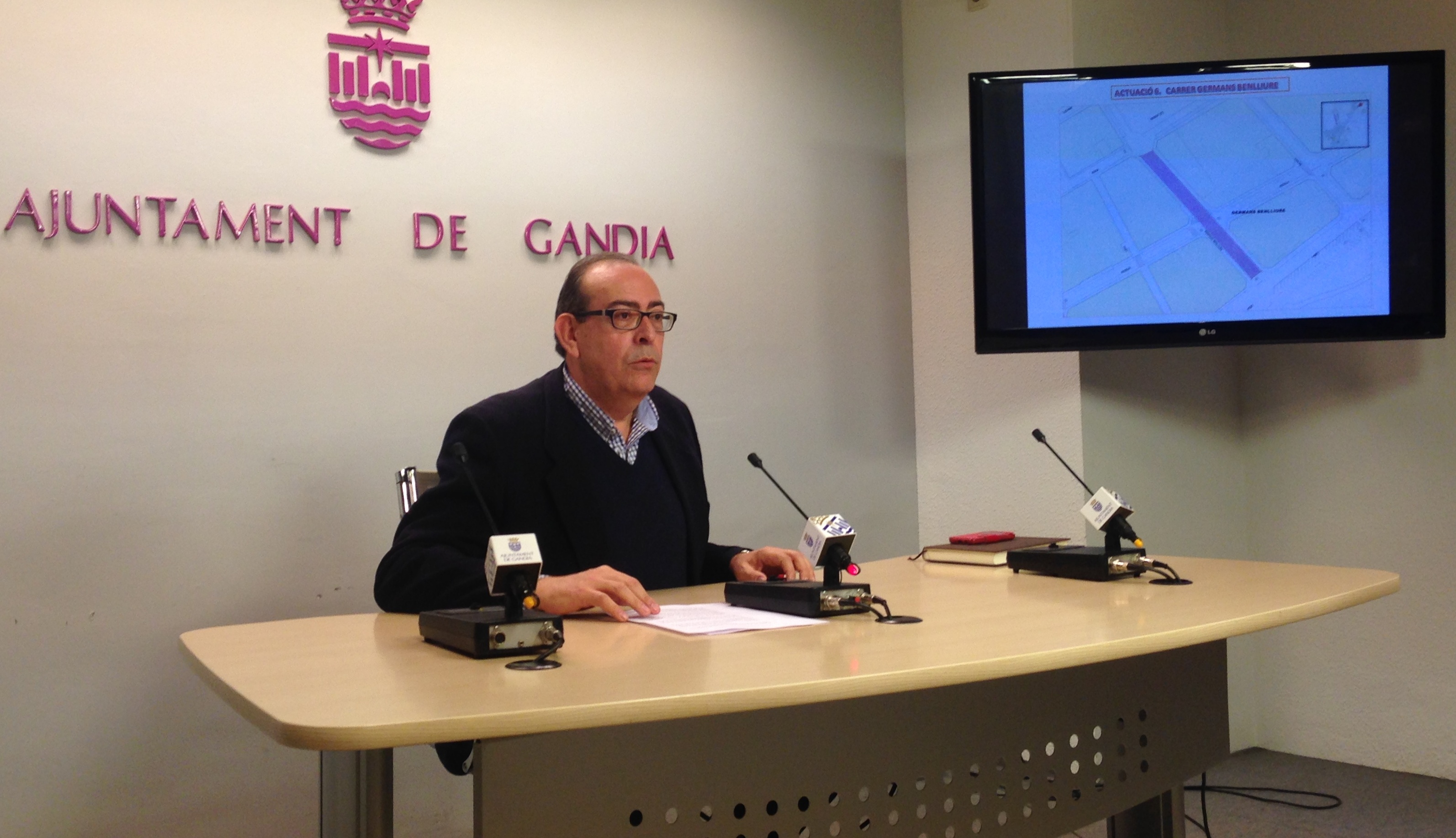 Inversión para mejorar las calles de Gandia