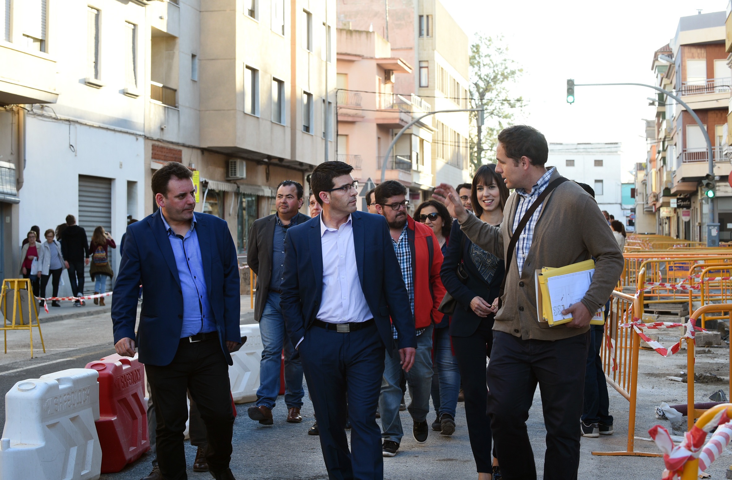 En abril acaban las obras de l’Avinguda del Mar de Bellreguard