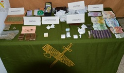 Dos detenidos en Daimús por tráfico de drogas