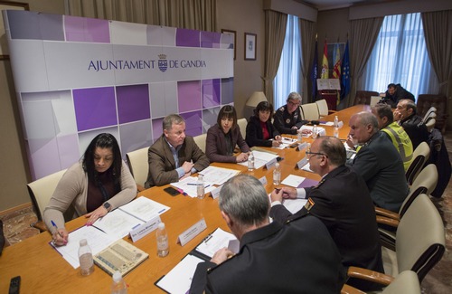 200 policías vigilarán en Fallas la ciudad de Gandia que baja su tasa de criminalidad