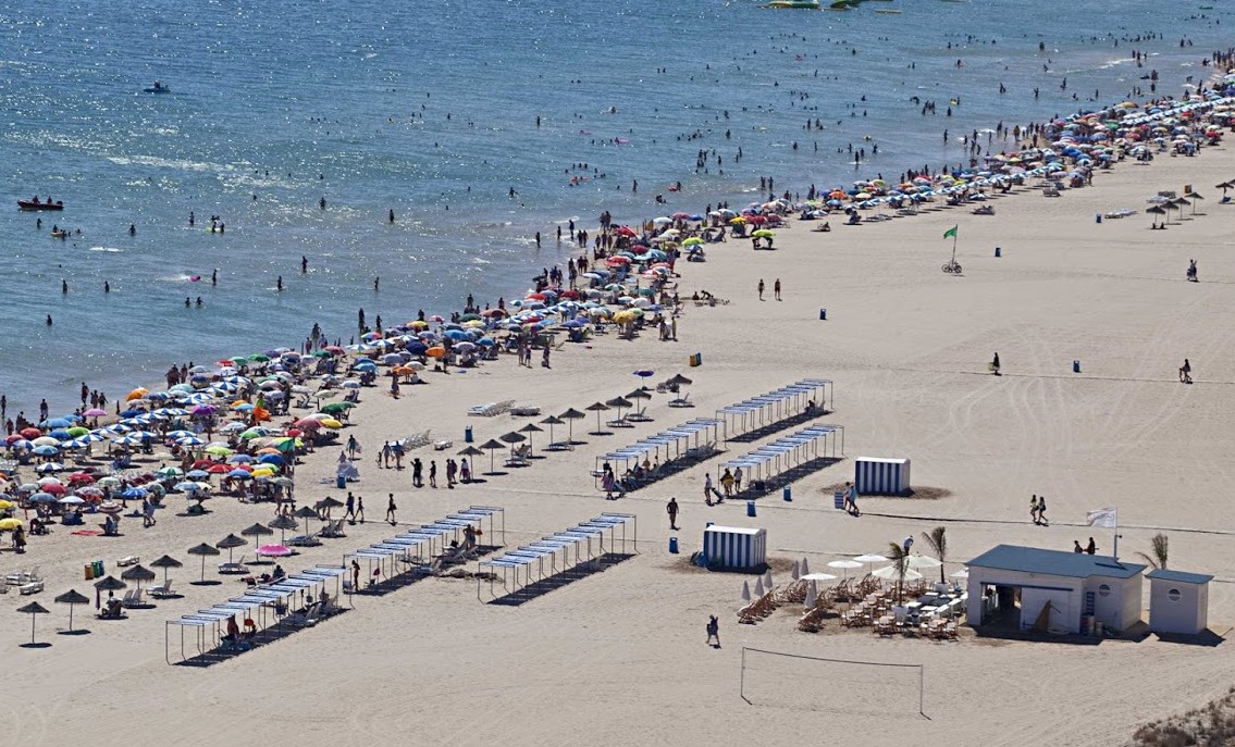 La playa de Gandia al 100% esta Semana Santa
