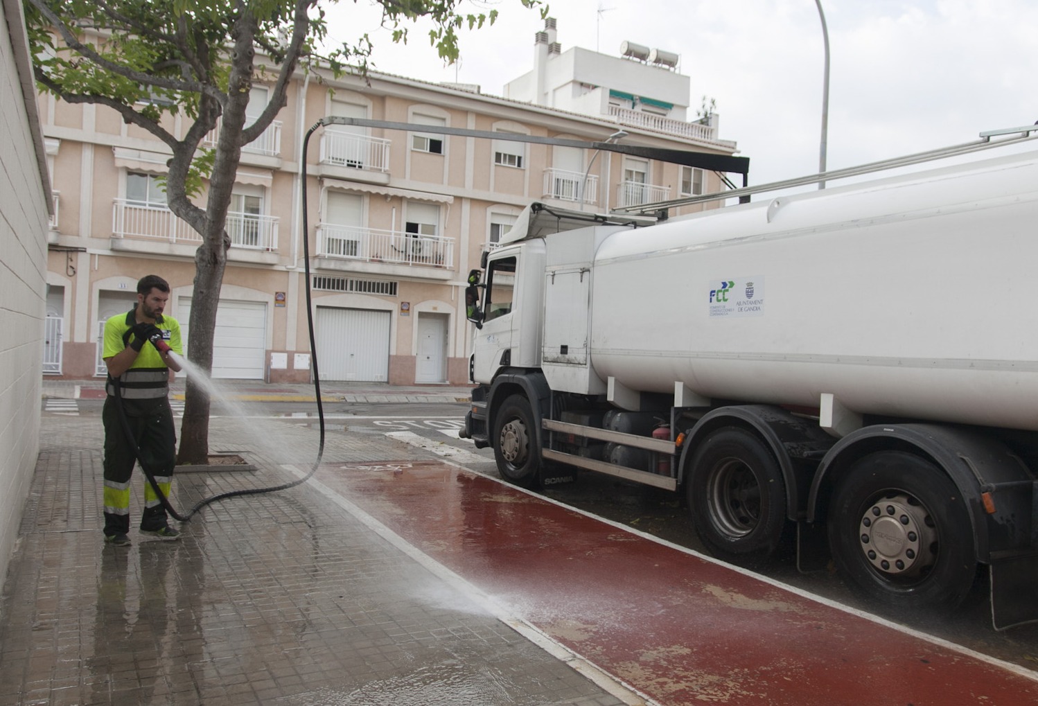Polémica en Gandia sobre la limpieza de la ciudad