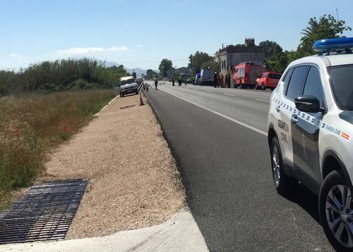 Ni mejoras, ni más controles en la N-332 en Oliva cuando se cumple un año de los atropellos mortales de ciclistas